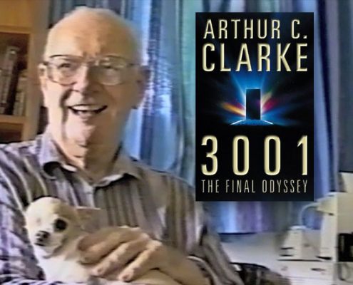 Der Sience Fiction Autor Arthur C. Clarke spricht über sich.